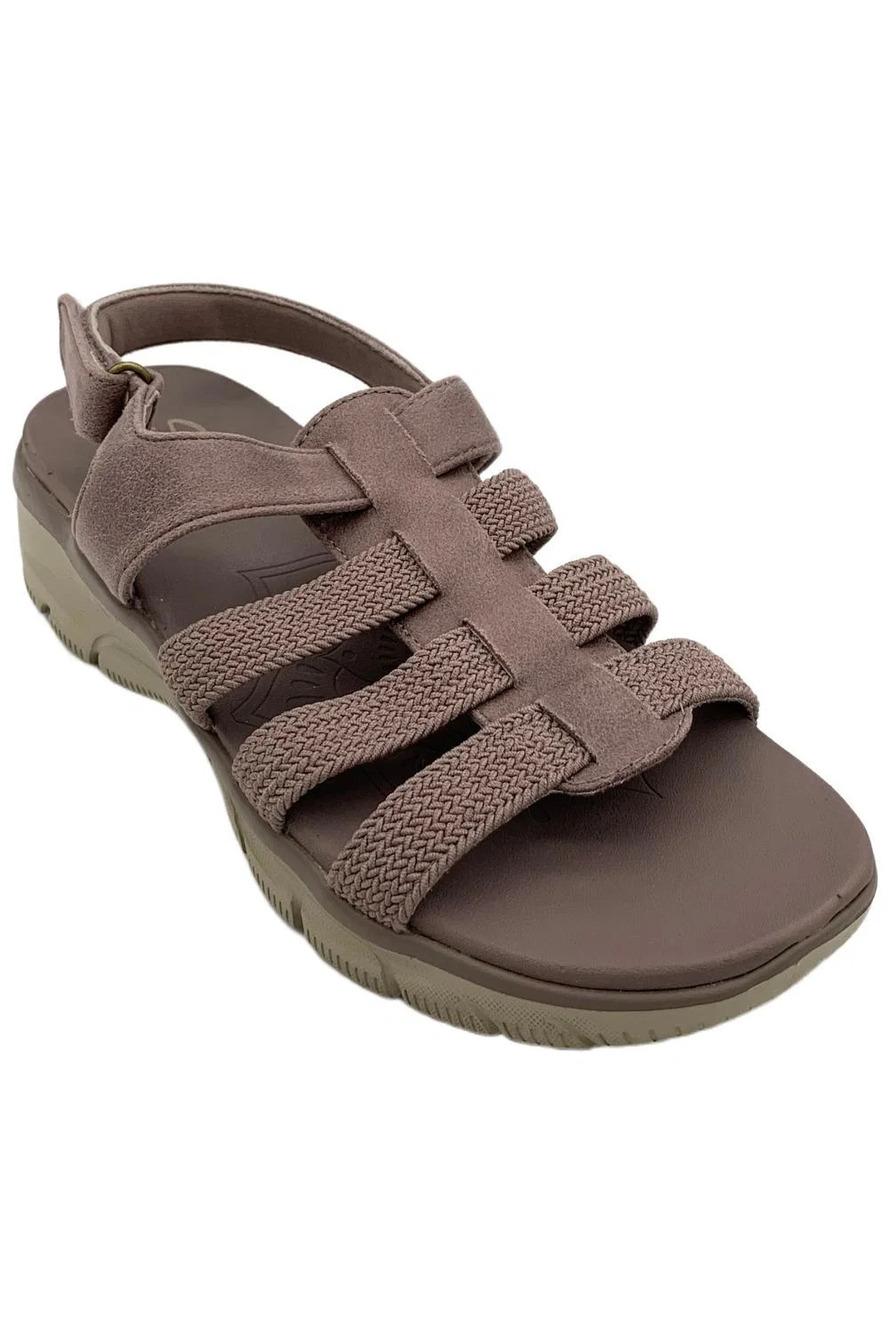 Skechers Women's Easy Going Relaxed Cuteness Sandals Mauve - Wide